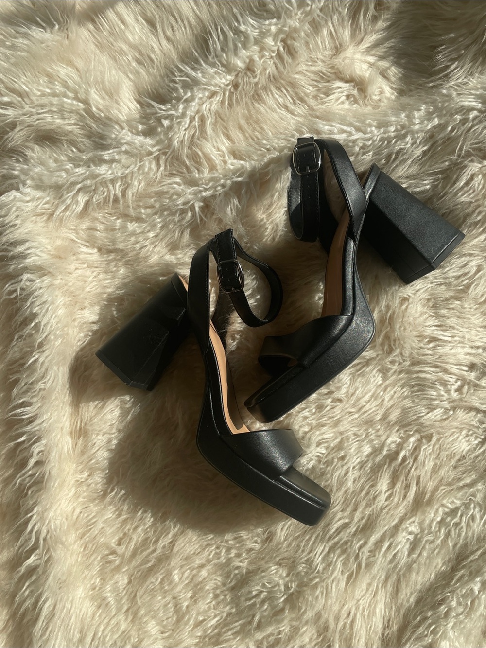 A New Day platform heels